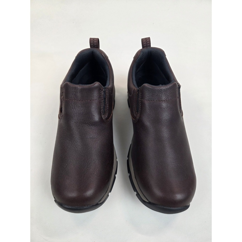 L.L. Bean Tek 2.5 Shining Shoes Womens Sz 8 M Brown Leather Vibram Waterproof - Picture 4 of 8